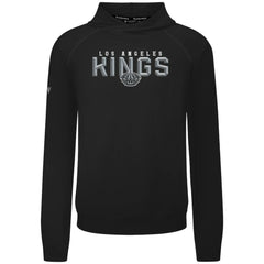 Los Angeles Kings Levelwear Mandate Carve Tri-Blend Pullover Hoodie - Black - NHL
