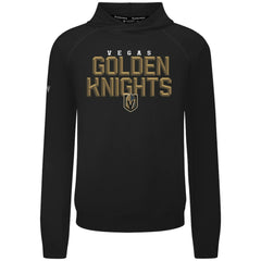 Vegas Golden Knights Levelwear Mandate Carve Tri-Blend Pullover Hoodie - Black - NHL