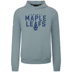 Toronto Maple Leafs Levelwear Mandate Carve Tri-Blend Pullover Hoodie - Gray - NHL