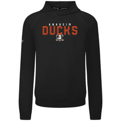 Anaheim Ducks Levelwear Mandate Carve Tri-Blend Pullover Hoodie - Black - NHL