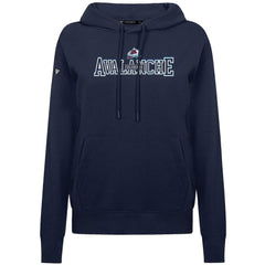 Colorado Avalanche Levelwear Women's Adorn Journey Pullover Hoodie - Navy - NHL