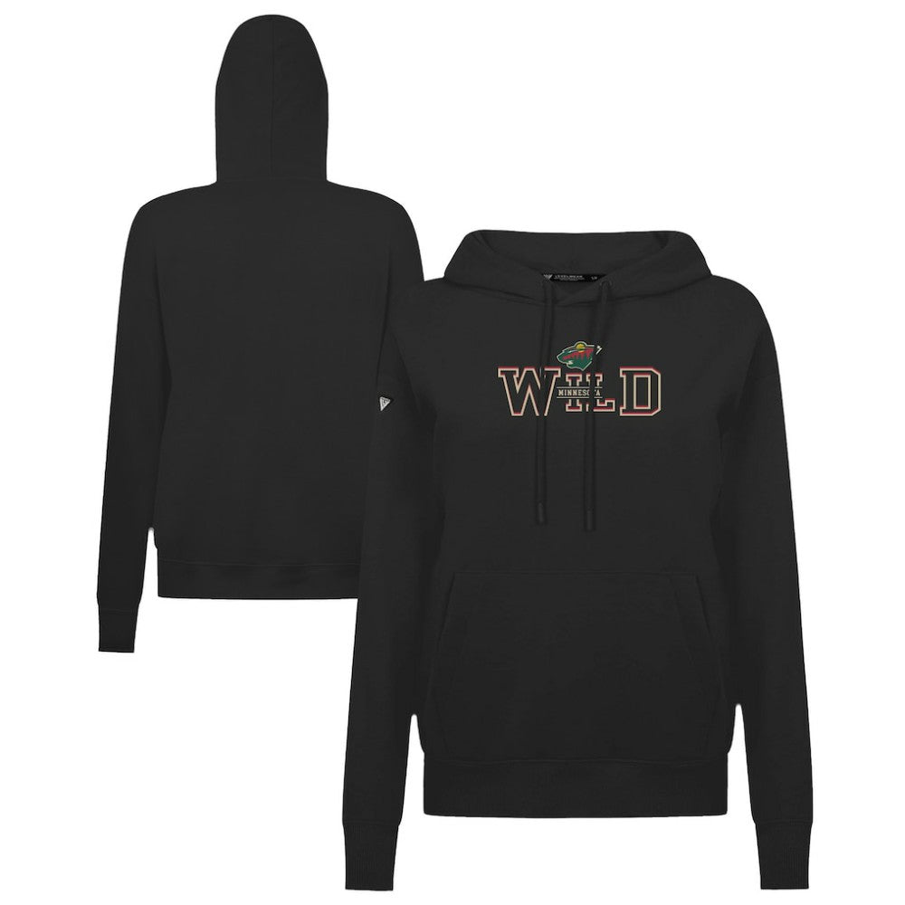 Minnesota Wild Levelwear Women's Adorn Journey Pullover Hoodie - Black - NHL