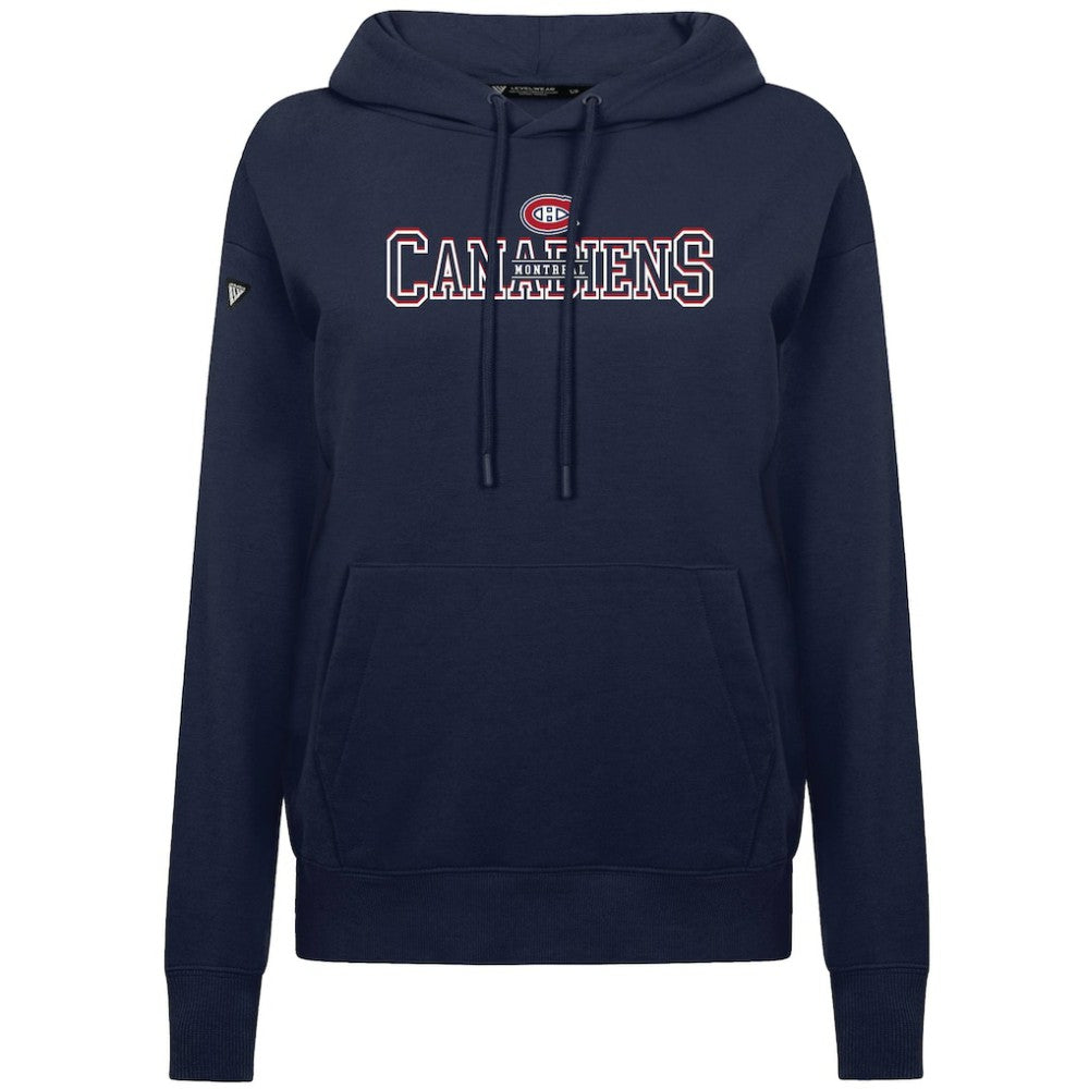 Montreal Canadiens Levelwear Women's Adorn Journey Pullover Hoodie - Navy - NHL