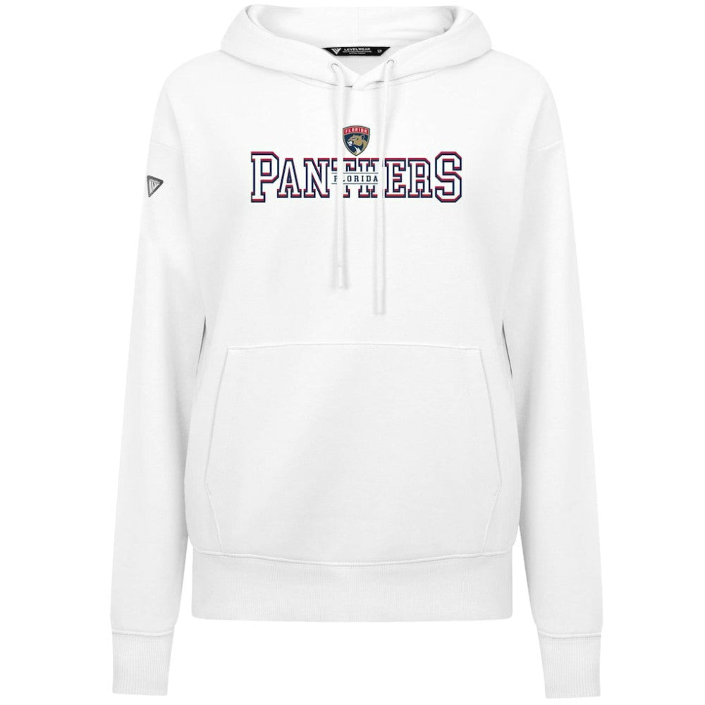 Florida Panthers Levelwear Women's Adorn Journey Pullover Hoodie - White - NHL