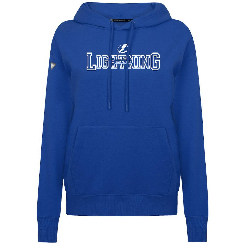 Tampa Bay Lightning Levelwear Women's Adorn Journey Pullover Hoodie - Royal - NHL