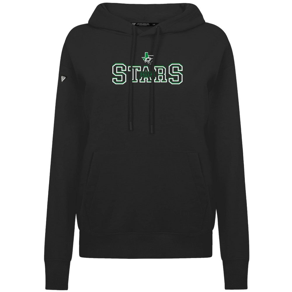 Dallas Stars Levelwear Women's Adorn Journey Pullover Hoodie - Black - NHL
