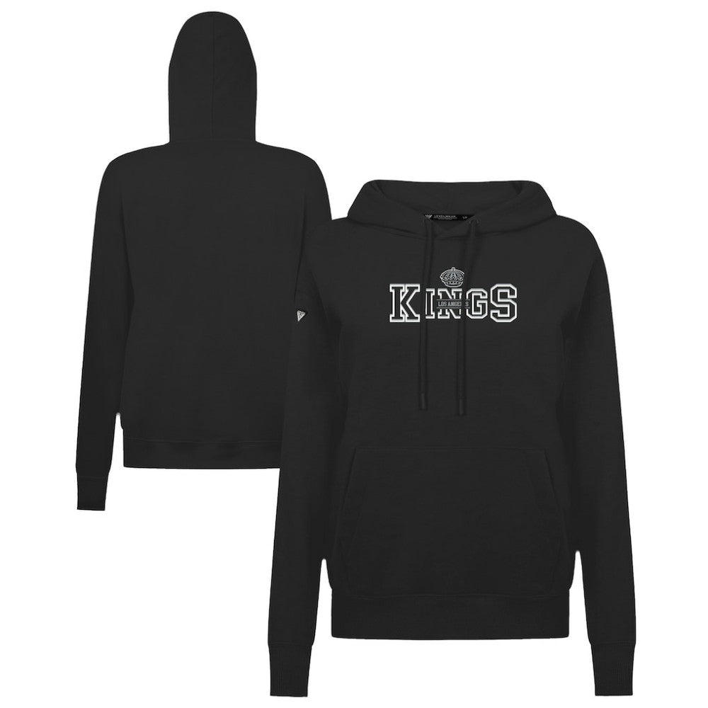 Los Angeles Kings Levelwear Women's Adorn Journey Pullover Hoodie - Black - NHL