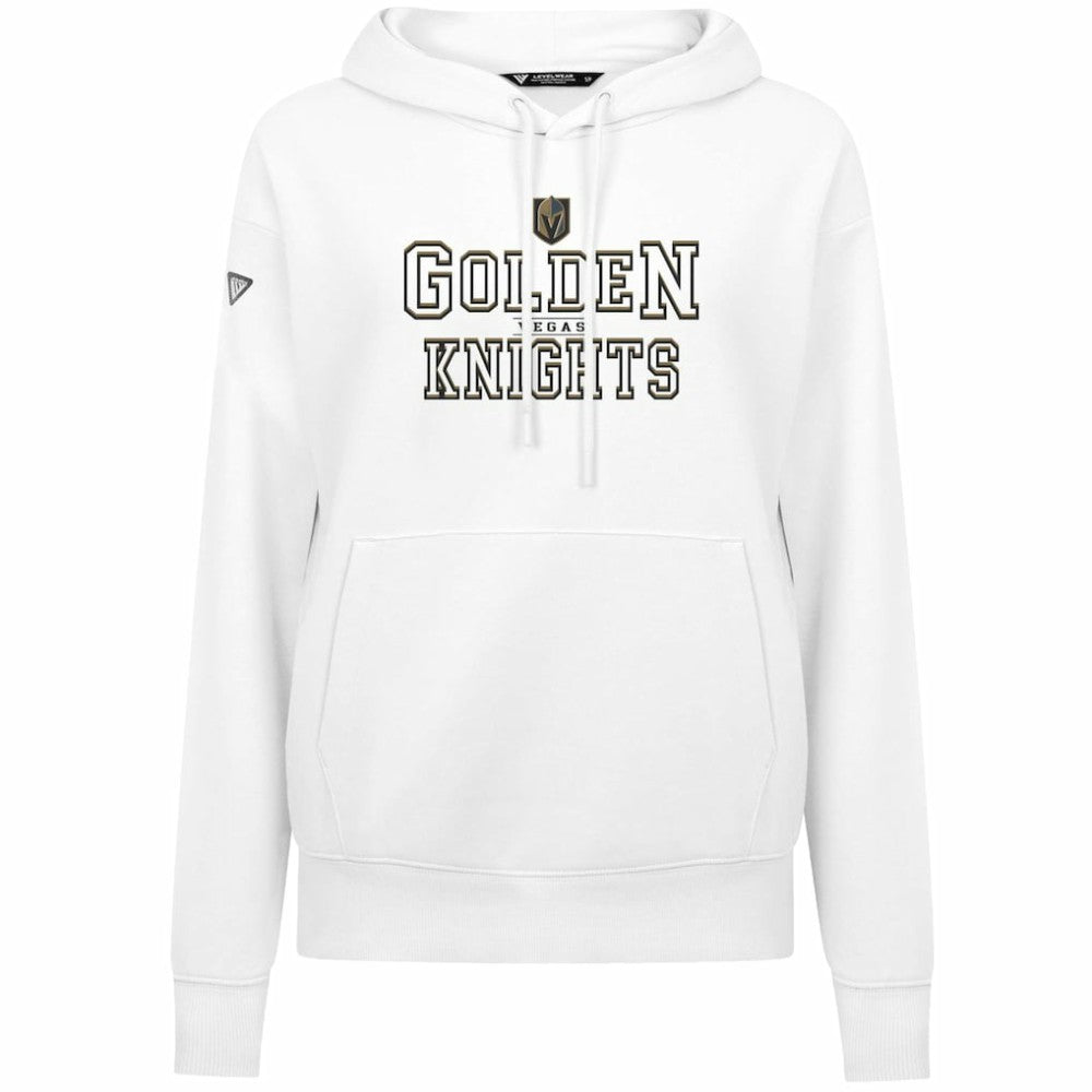 Vegas Golden Knights Levelwear Women's Adorn Journey Pullover Hoodie - White - NHL