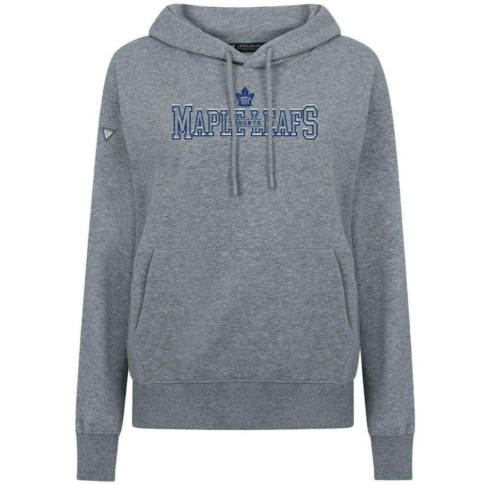 Toronto Maple Leafs Levelwear Women's Adorn Journey Pullover Hoodie - Gray - NHL