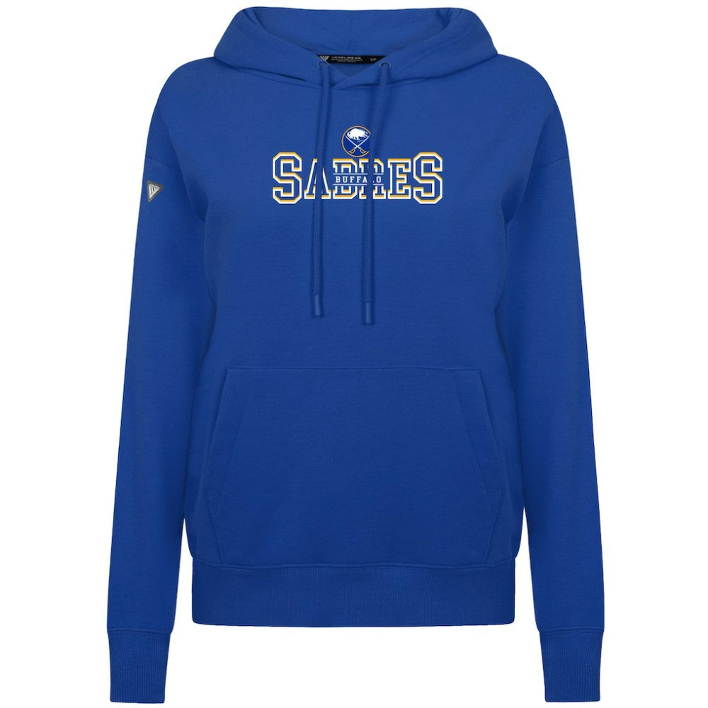 Buffalo Sabres Levelwear Women's Adorn Journey Pullover Hoodie - Royal - NHL