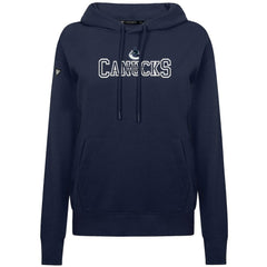 Vancouver Canucks Levelwear Women's Adorn Journey Pullover Hoodie - Navy - NHL