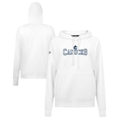 Vancouver Canucks Levelwear Women's Adorn Journey Pullover Hoodie - White - NHL
