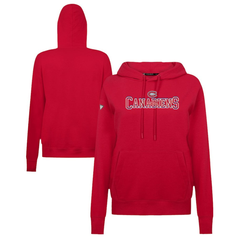 Montreal Canadiens Levelwear Women's Adorn Journey Pullover Hoodie - Red - NHL
