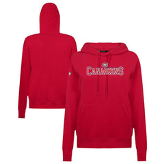 Montreal Canadiens Levelwear Women's Adorn Journey Pullover Hoodie - Red - NHL