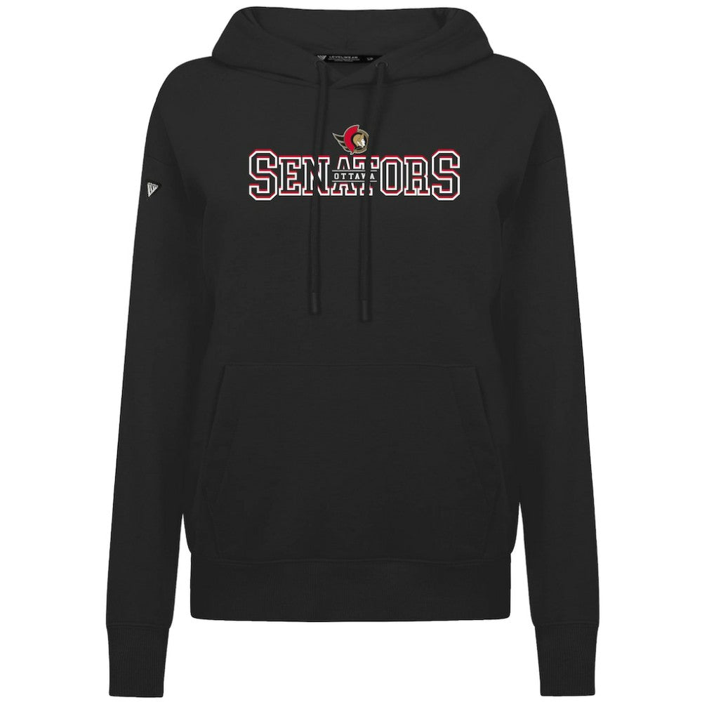 Ottawa Senators Levelwear Women's Adorn Journey Pullover Hoodie - Black - NHL