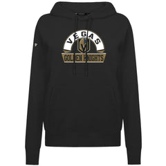 Vegas Golden Knights Levelwear Women's Adorn Banner Arch Pullover Hoodie - Black - NHL