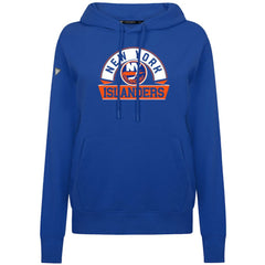 New York Islanders Levelwear Women's Adorn Banner Arch Pullover Hoodie - Royal - NHL