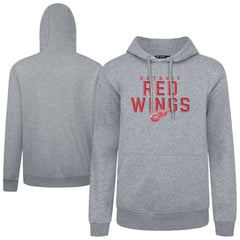 Detroit Red Wings Levelwear Podium Carve Pullover Hoodie - Gray - NHL