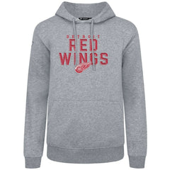 Detroit Red Wings Levelwear Podium Carve Pullover Hoodie - Gray - NHL
