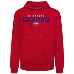 Montreal Canadiens Levelwear Podium Carve Pullover Hoodie - Red - NHL