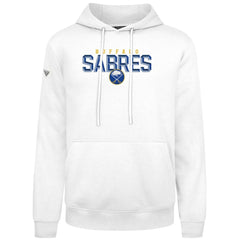 Buffalo Sabres Levelwear Podium Carve Pullover Hoodie - White - NHL