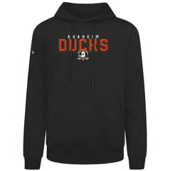 Anaheim Ducks Levelwear Podium Carve Pullover Hoodie - Black - NHL