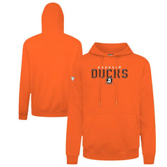 Anaheim Ducks Levelwear Podium Carve Pullover Hoodie - Orange - NHL