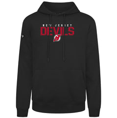 New Jersey Devils Levelwear Podium Carve Pullover Hoodie - Black - NHL