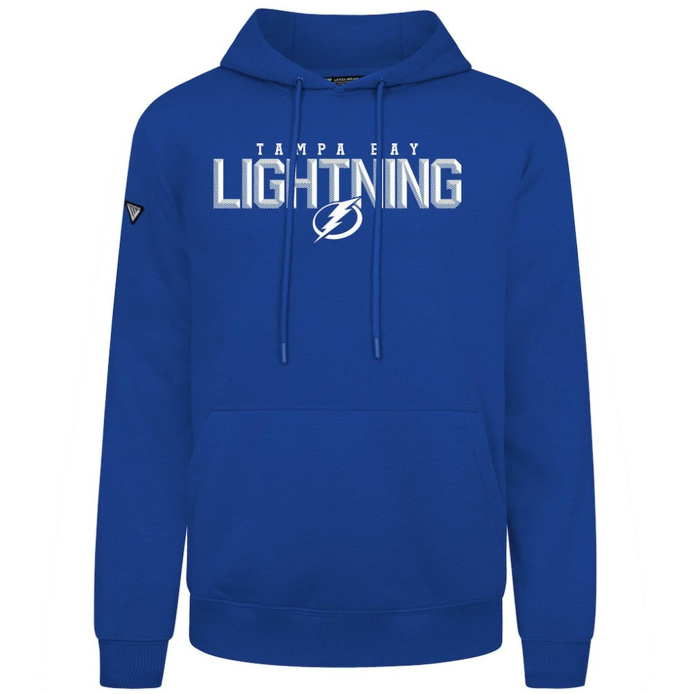 Tampa Bay Lightning Levelwear Podium Carve Pullover Hoodie - Royal - NHL