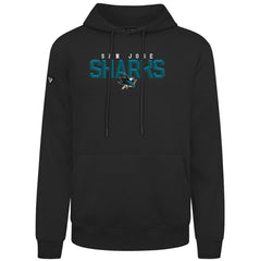 San Jose Sharks Levelwear Podium Carve Pullover Hoodie - Black - NHL