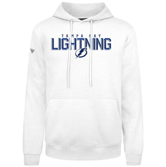 Tampa Bay Lightning Levelwear Podium Carve Pullover Hoodie - White - NHL
