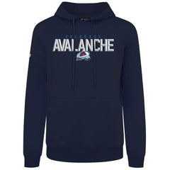 Colorado Avalanche Levelwear Podium Carve Pullover Hoodie - Navy - NHL