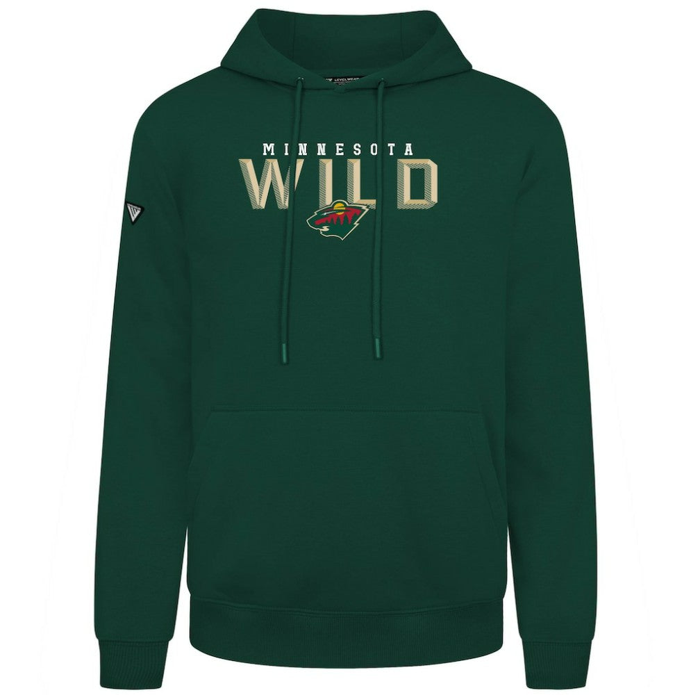 Minnesota Wild Levelwear Podium Carve Pullover Hoodie - Green - NHL