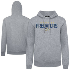 Nashville Predators Levelwear Podium Carve Pullover Hoodie - Gray - NHL