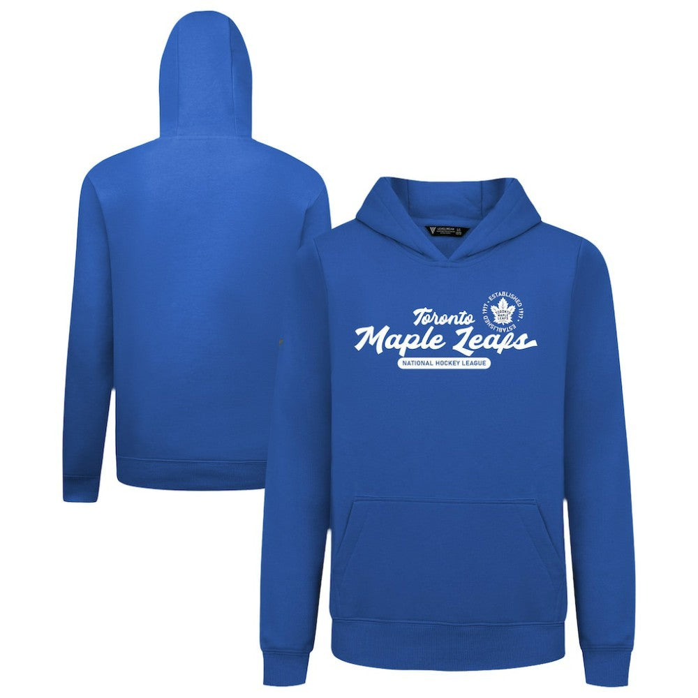 Toronto Maple Leafs Levelwear Youth Podium Monument Pullover Hoodie - Royal - NHL