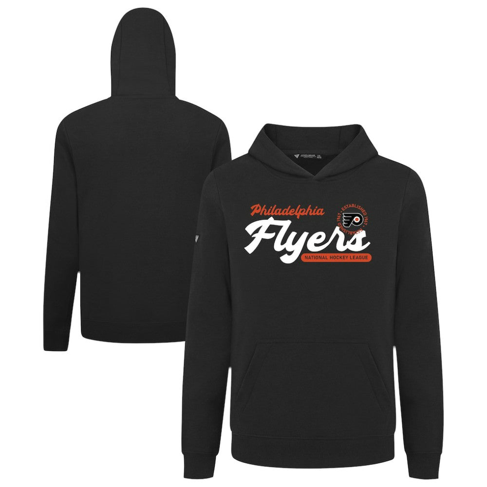Philadelphia Flyers Levelwear Youth Podium Monument Pullover Hoodie - Black - NHL