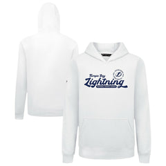 Tampa Bay Lightning Levelwear Youth Podium Monument Pullover Hoodie - White - NHL