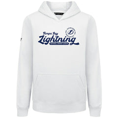 Tampa Bay Lightning Levelwear Youth Podium Monument Pullover Hoodie - White - NHL