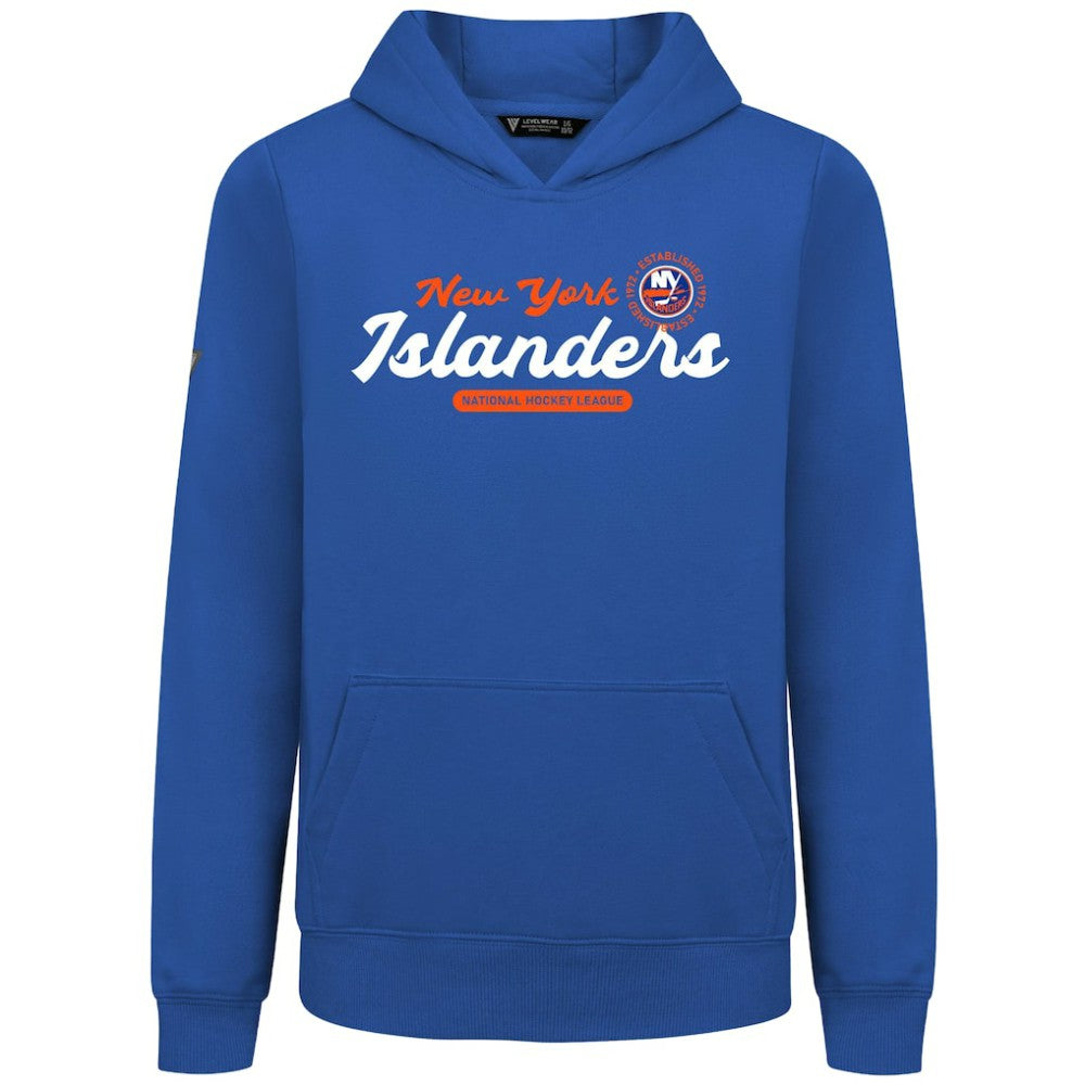 New York Islanders Levelwear Youth Podium Monument Pullover Hoodie - Royal - NHL
