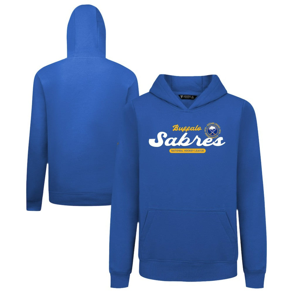 Buffalo Sabres Levelwear Youth Podium Monument Pullover Hoodie - Royal - NHL