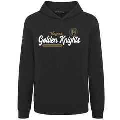 Vegas Golden Knights Levelwear Youth Podium Monument Pullover Hoodie - Black - NHL