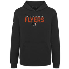 Philadelphia Flyers Levelwear Youth Podium Carve Pullover Hoodie - Black - NHL