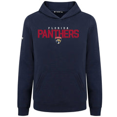 Florida Panthers Levelwear Youth Podium Carve Pullover Hoodie - Navy - NHL