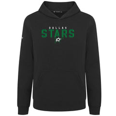 Dallas Stars Levelwear Youth Podium Carve Pullover Hoodie - Black - NHL