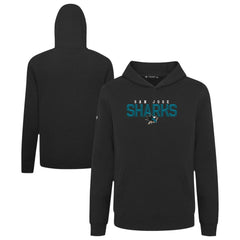 San Jose Sharks Levelwear Youth Podium Carve Pullover Hoodie - Black - NHL