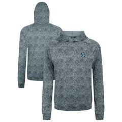 Seattle Kraken Levelwear Albatross Raglan Pullover Hoodie - Gray - NHL