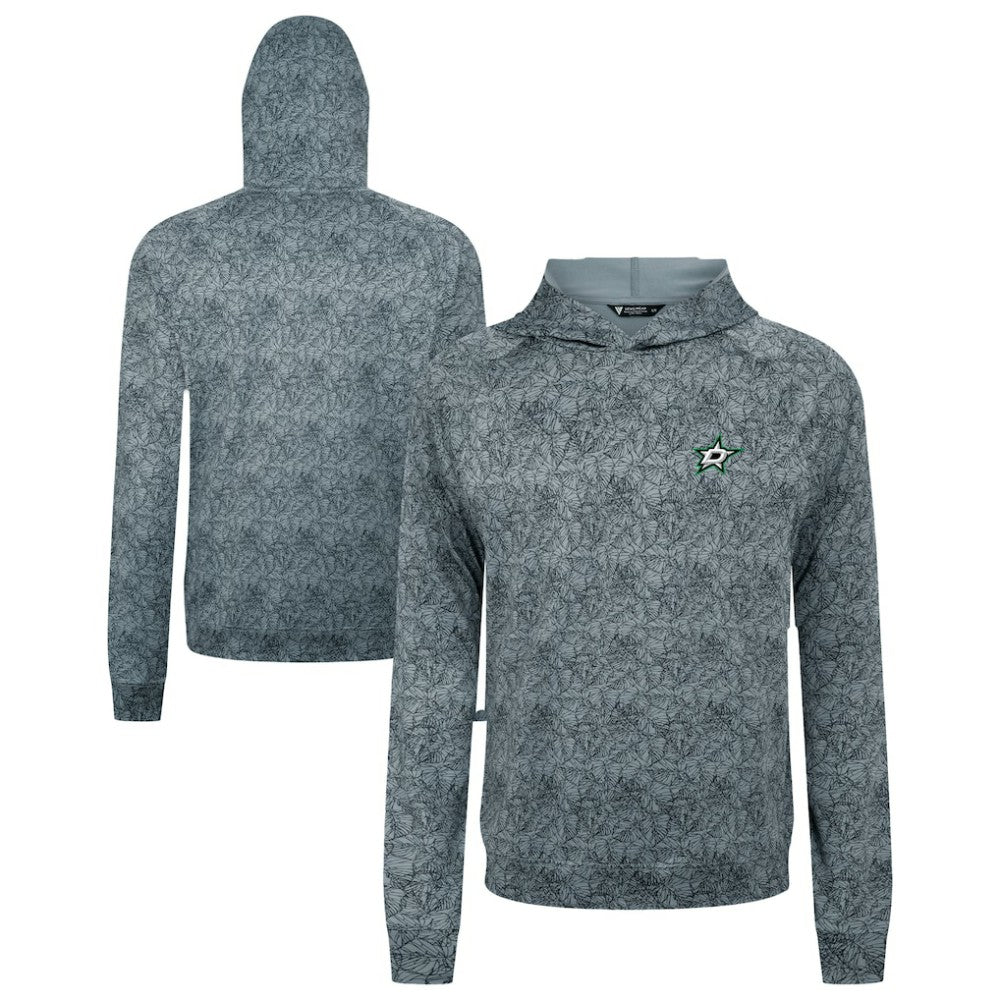 Dallas Stars Levelwear Albatross Raglan Pullover Hoodie - Gray - NHL