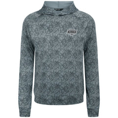 Los Angeles Kings Levelwear Albatross Raglan Pullover Hoodie - Gray - NHL