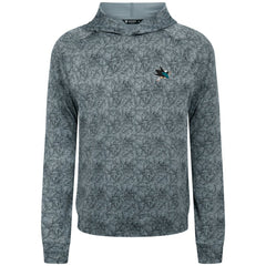 San Jose Sharks Levelwear Albatross Raglan Pullover Hoodie - Gray - NHL