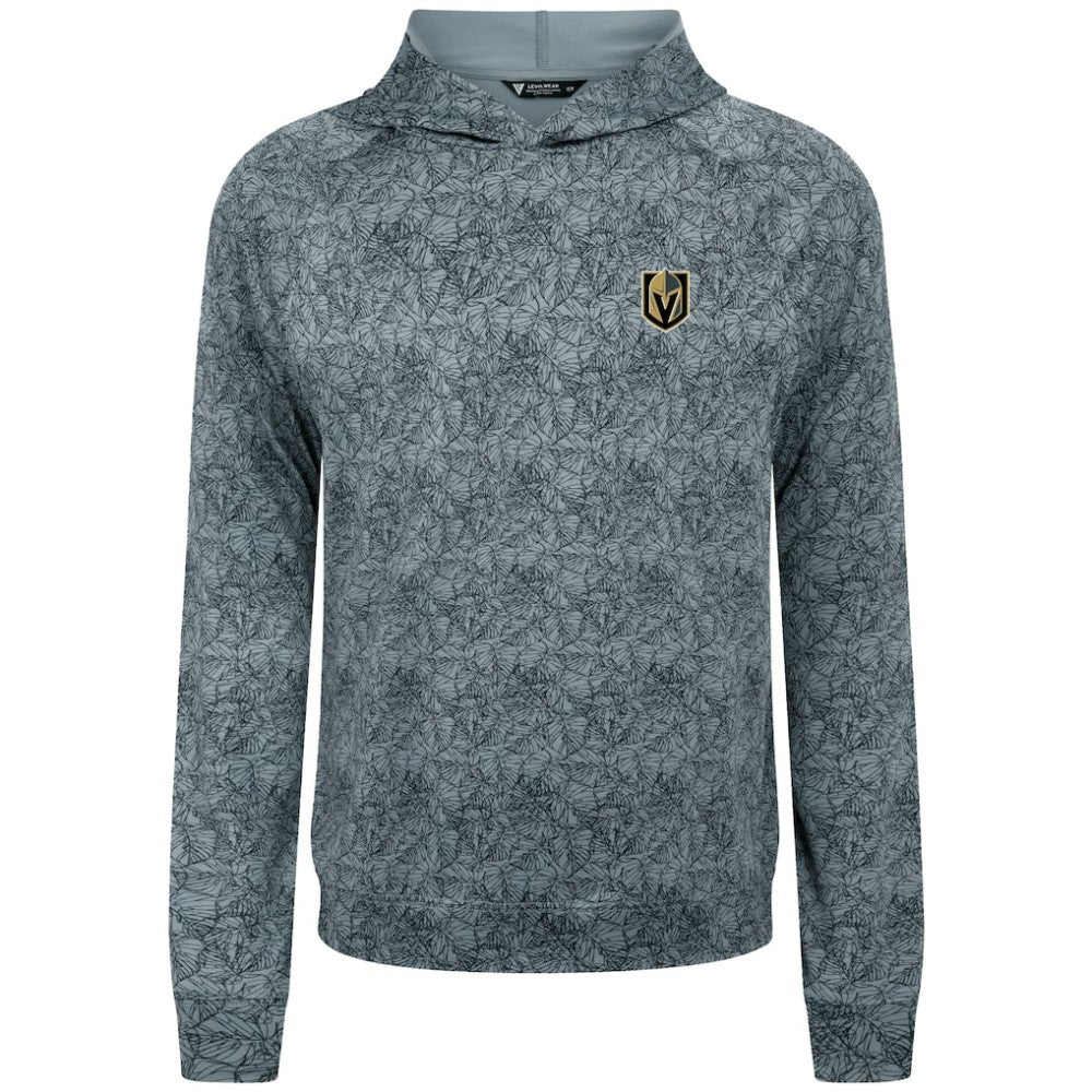 Vegas Golden Knights Levelwear Albatross Raglan Pullover Hoodie - Gray - NHL